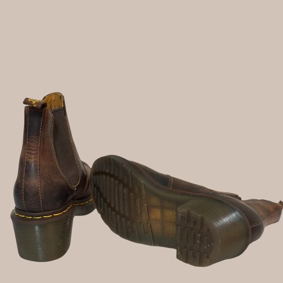Dr. Martens Cadence Chelsea Boots | Tan Leather | US 5 | Excellent - Picture 6 of 9
